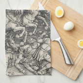 Vier Reiter der Apokalypse durch Durer Küchentuch (Viertel Falte)