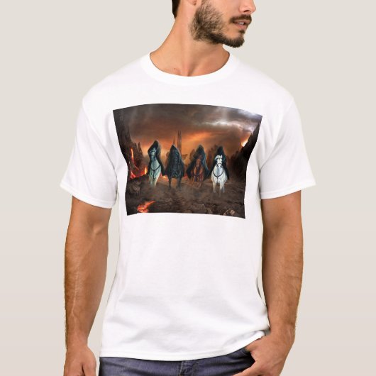Vier Reiter der Apokalypse T-Shirt (Vorderseite)