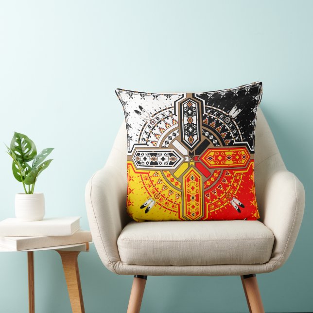 Vier Richtungen Kissen (Stuhl )