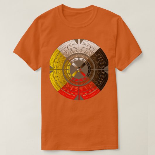 Vier Richtungen T-Shirt (Design vorne)