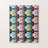 Vier riesige Panda-Bären Puzzle (Vertikal)