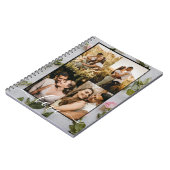 Vier romantische Fotos des Paares - Notizblock (Linke Seite)