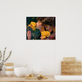 Vier Rose von Franz Dvorak Poster (Küche)