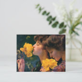 Vier Rose von Franz Dvorak Postkarte (Stehend Vorderseite)