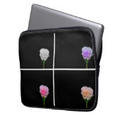 Vier Rosen-Laptop-Hülse Laptopschutzhülle (Vorderseite Links)