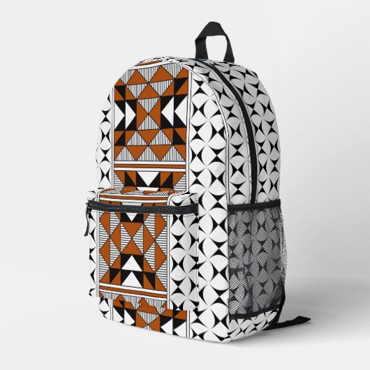 Vier Rostberge Bedruckter Rucksack (Rückseitige Ecke Rechts)