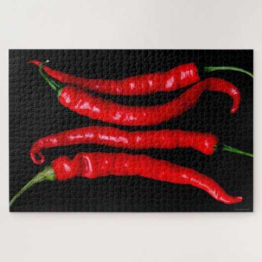 Vier Rote Chilien 20x30 1014pc jpcna Puzzle (Horizontal)
