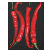 Vier rote Chilien 50x72 tccna Tischdecke (Vorderseite)