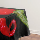Vier rote Chilien 50x72 tccna Tischdecke (Beispiel)