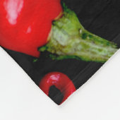 Vier Rote Chilien fbcnm Fleecedecke (Ecke)