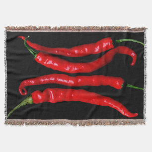 Vier rote Chilis Decke