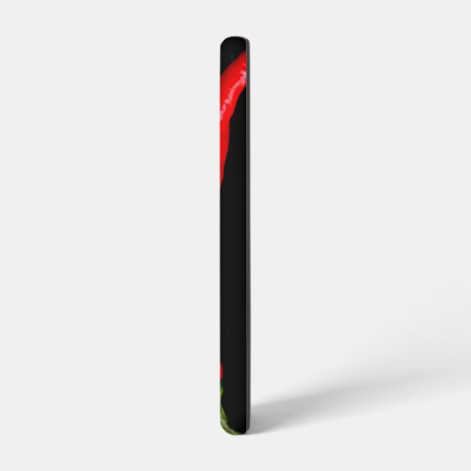 Vier Rote Chilis sgcnm Samsung Galaxy Hülle (Linke Seite)