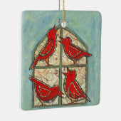 Vier Rufe Birds Weihnachtsschmuck (Rechts)