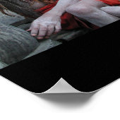 Vier Sadhus Poster (Ecke)