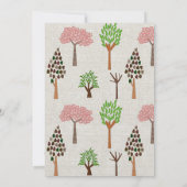 Vier-Saison-Thread-Erwägung Einladung (Rückseite)