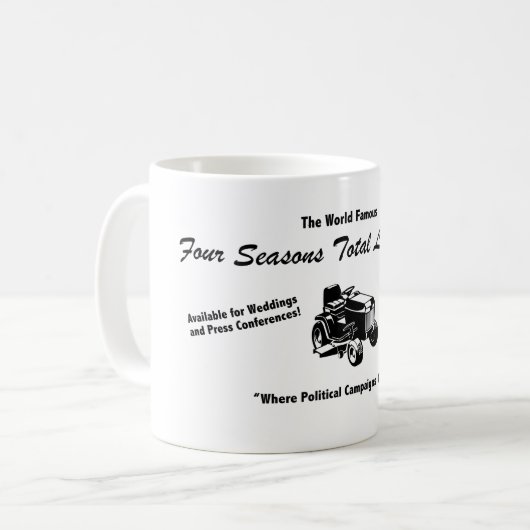 Vier Saisons Gesamtlandschaft Kaffeetasse (Vorderseite Links)