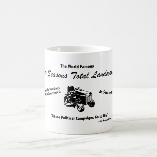 Vier Saisons Gesamtlandschaft Kaffeetasse (Mittel)