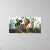 Vier Samen der Apokalypse von Vasnetsov (1887) Leinwanddruck (Vorderseite)