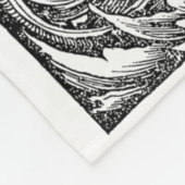 Vier Samen Fleece Blanket (Ecke)