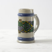 Vier Schlangen Bierglas (VorderseiteRechts)
