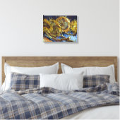 Vier Schnitt Sonnenblumen Malerei Vincent van Gogh Leinwanddruck (Insitu (Schlafzimmer))