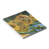 Vier Schnittblumen, Vincent van Gogh Notizblock (angewinkelt)