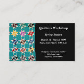 Vier Schwalben Visitenkarte (Vorderseite)