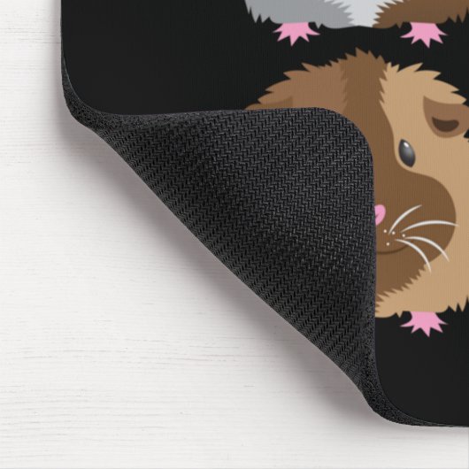 Vier Schweine Mousepad (Ecke)