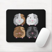 Vier Schweine Mousepad (Mit Mouse)