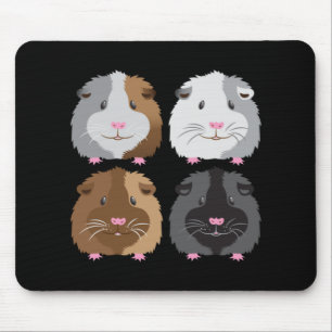 Vier Schweine Mousepad