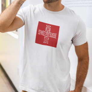 Vier Schweizer Landessprachen T-Shirt