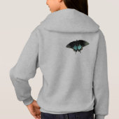 Vier seltene Schmetterlinge Hoodie (Rückseite)