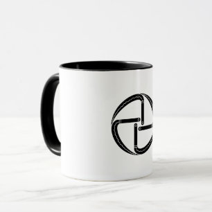 vier Sicheln Tasse