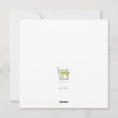 Vier skrupellose Hunde Feiertagskarte (Rückseite)