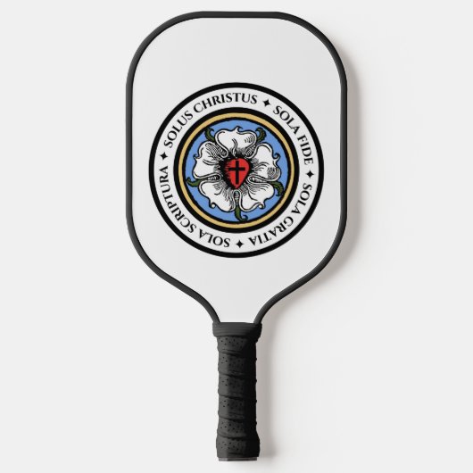 Vier Sola Pickleball Schläger (Vorderseite)