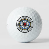 Vier Solae Golfball (Vorderseite)