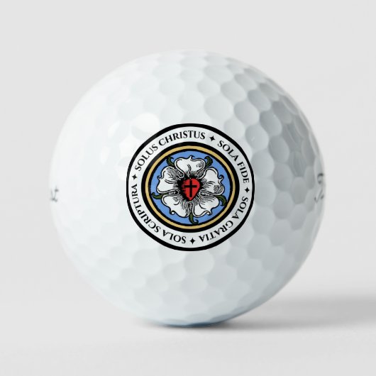 Vier Solae Golfball (Vorderseite)