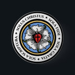 Vier Solas - Lutheran Button<br><div class="desc">Das ist das perfekte Geschenk für den Lutheraner in deinem Leben!</div>
