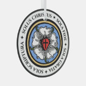 Vier Solas - Lutheran Ornament Aus Glas (Vorderseite Rechts)