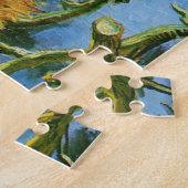 Vier Sonnenblumen schneiden von Vincent van Gogh Puzzle (Seite)