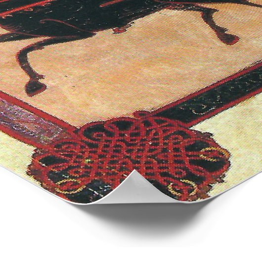 Vier Sperma der Apokalypse A.D. 1047 Poster (Ecke)