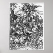 Vier Sperma der Apokalypse - Albrecht Durer - Poster (Vorne)