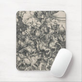 Vier Sperma der Apokalypse Durer Mousepad (Mit Mouse)