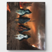 Vier Sperma der Apokalypse Fotoplatte (Vorderseite)