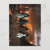 Vier Sperma der Apokalypse Postkarte (Vorderseite)