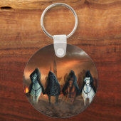 Vier Sperma der Apokalypse Schlüsselanhänger (Vorderseite)