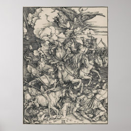 Vier Sperma der Apokalypse von Durer Poster
