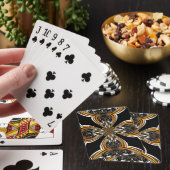 Vier Spielkarten Spiel-Königs (In Situ)