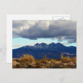 Vier Spitzen Postkarte (Vorne/Hinten)