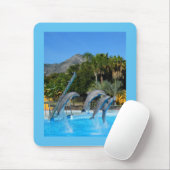 Vier springende Delphine Mousepad (Mit Mouse)